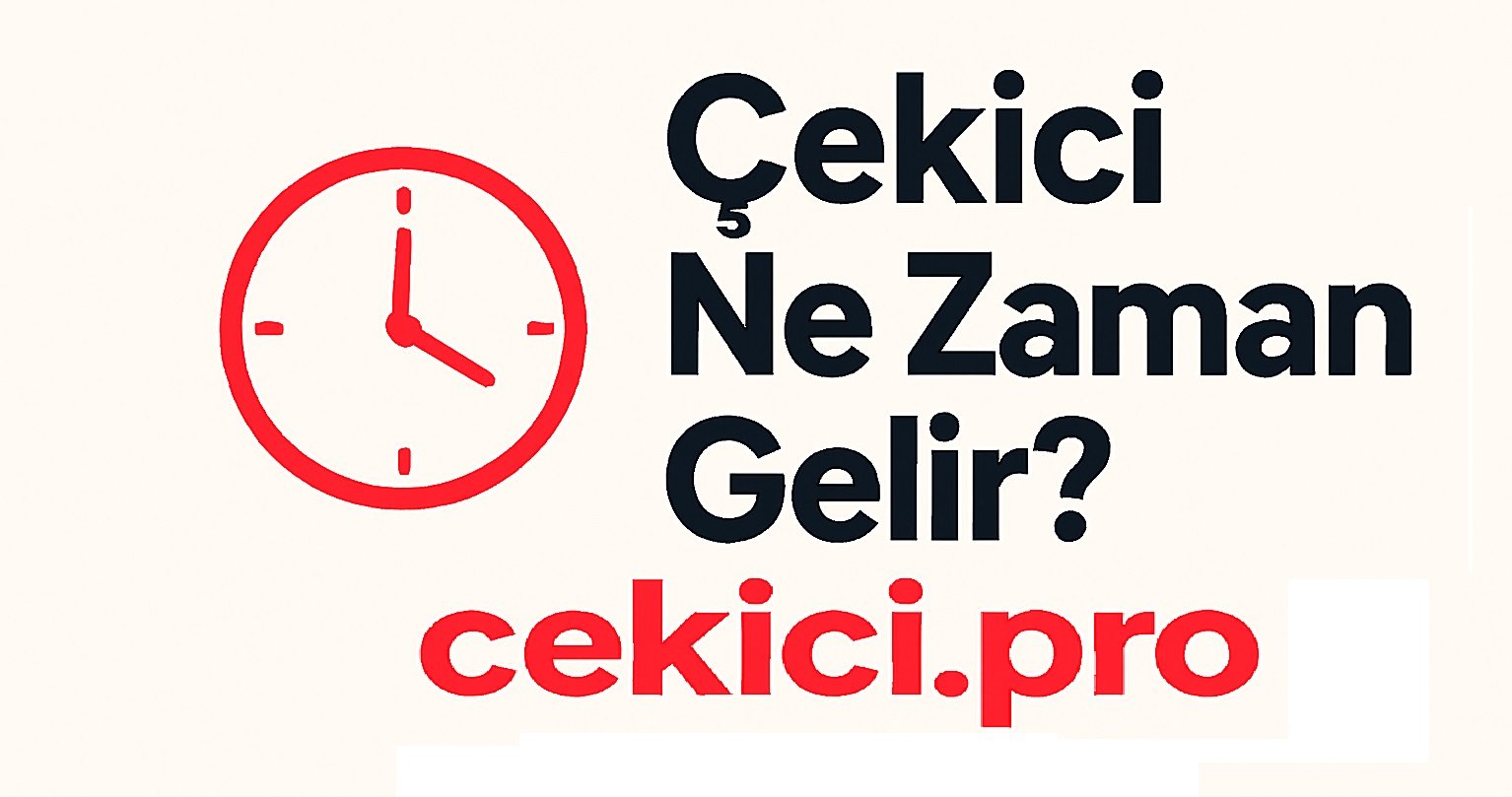 ⏱️ Çekici Ne Zaman Gelir? – Yol Yardım Süreçleri ve Bekleme Süresi