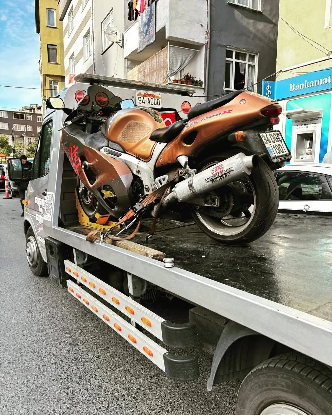 🏍️🆘İstanbul’da Motosiklet Taşıma hizmeti